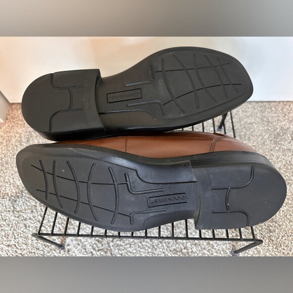 Dockers Men’s Brown Leather Dress Shoes – All Motion Comfort (10M) - Picture 10 of 13